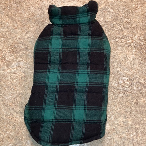 Buffalo Plaid Small Pet Coat - Picture 4 of 6